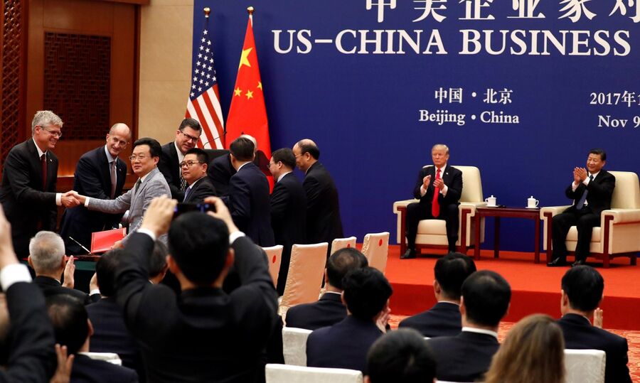 Donald Trump, Xi Jinping, EUA, China