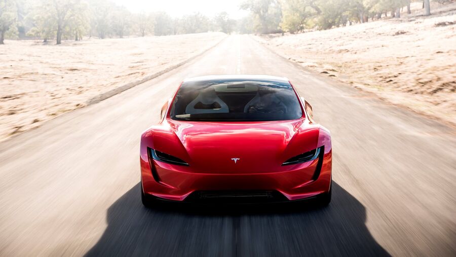 tesla semi roadster