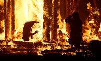 Festival de artes e música Burning Man, no Nevada.