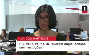 Negócios explica alterações no IVA na lei do financiamento partidário