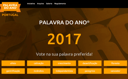 'Incêndios' e 'cativação' entre as candidatas a palavras do ano  