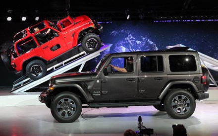 Jeep aumentou vendas em mais de 2.000% no primeiro trimestre