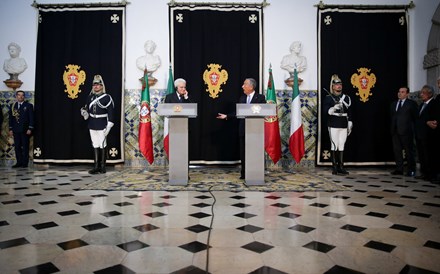 Presidentes de Portugal e Itália afirmam empenho na adesão à defesa comum europeia