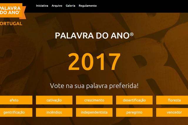 'Incêndios' e 'cativação' entre as candidatas a palavras do ano  