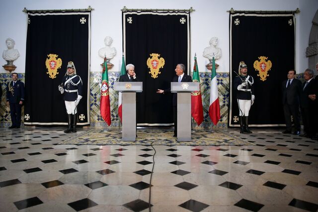 Presidentes de Portugal e Itália afirmam empenho na adesão à defesa comum europeia