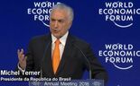 Temer diz que o Brasil está de volta e convida investidores internacionais