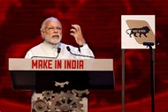 A 23 de Janeiro, o primeiro-ministro da Índia, Narendra Modi, fará a sua apresentação. 