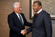 António Costa João Lourenço davos