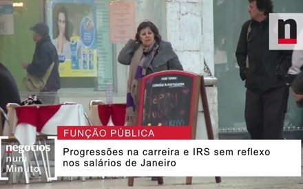 Função Pública: progressões e alívio fiscal não chegam em Janeiro 