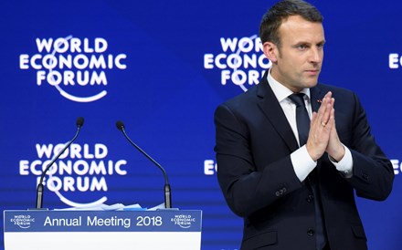 Davos: Macron defende Europa a várias velocidades