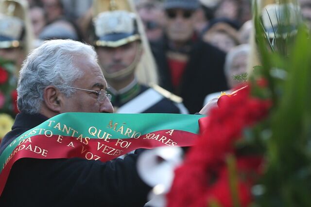 Costa: Homenageamos Mário Soares continuando combate por um Portugal melhor