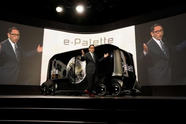 Toyota apresenta veículo autónomo para deslocações e entregas