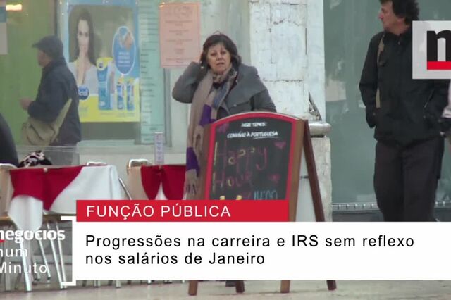 Função Pública: progressões e alívio fiscal não chegam em Janeiro 