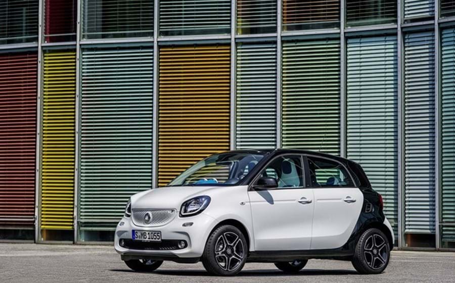 45.º SMART FORFOUR – Vendeu 1.469 unidades em 2017 (+10%), o que corresponde a uma quota de mercado de 0,66%