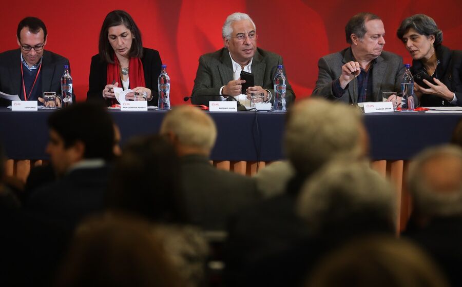 antonio costa PS ana catarina mendes carlos cesar