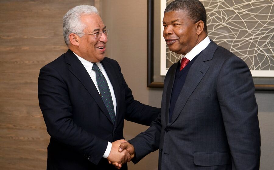 António Costa João Lourenço davos