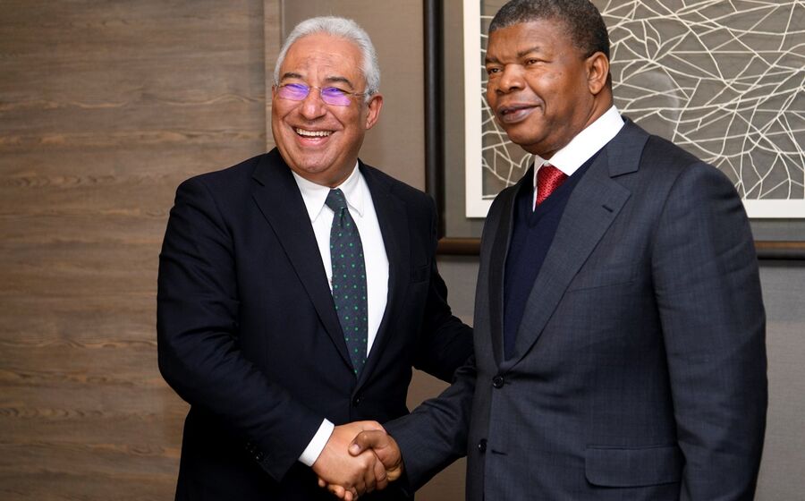 António Costa João Lourenço davos
