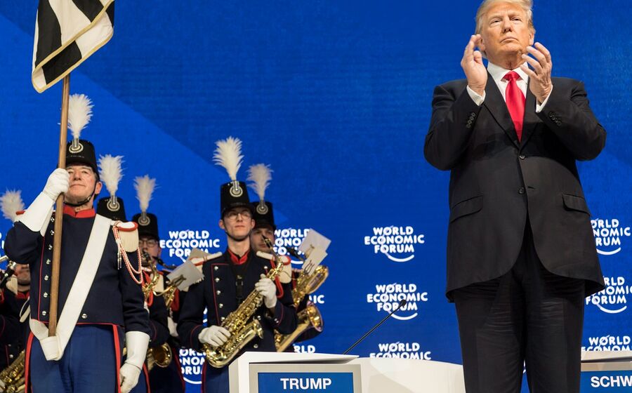 Davos trump