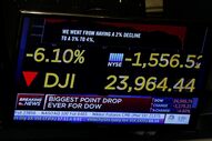 bolsas mercados operadores wall street queda 