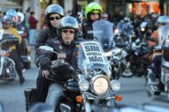 protesto motos motociclista