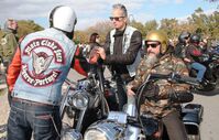 protesto motos motociclista
