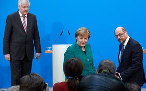 Angela Merkel Martin Schulz