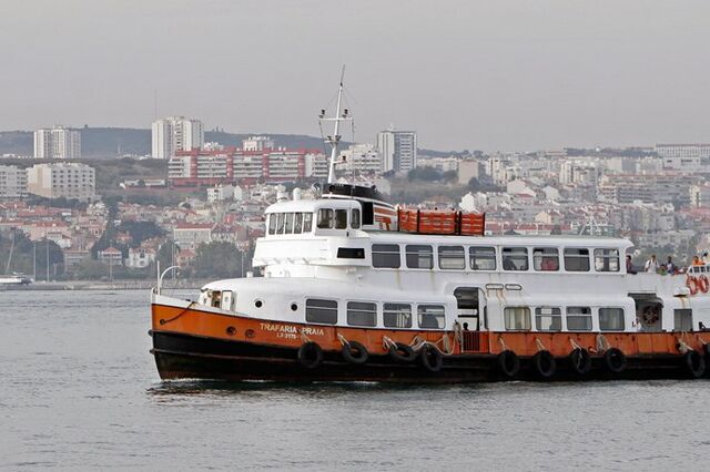 Mau tempo: Suspensa ligação fluvial da Transtejo entre Trafaria e Belém