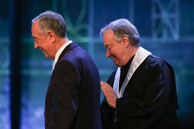 Marcelo enaltece percurso de Guterres, o governante 'mais consensualmente amado' 