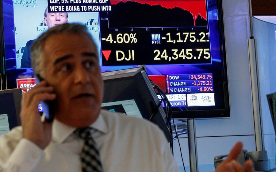 bolsas mercados operadores wall street queda 
