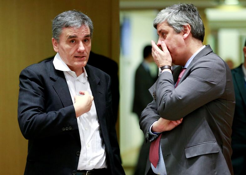 Euclid Tsakalotos centeno mario eurogrupo