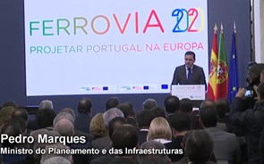 Governo considera 'um dia histórico' o lançamento da obra ferroviária Évora-Elvas 