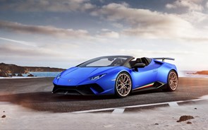 Lamborghini lança Huracán Performante Spyder