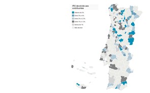 Mapa: o seu município dá-lhe um desconto neste IRS? 