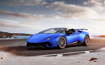 Lamborghini lança Huracán Performante Spyder