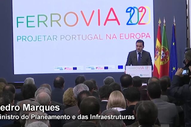Governo considera 'um dia histórico' o lançamento da obra ferroviária Évora-Elvas 
