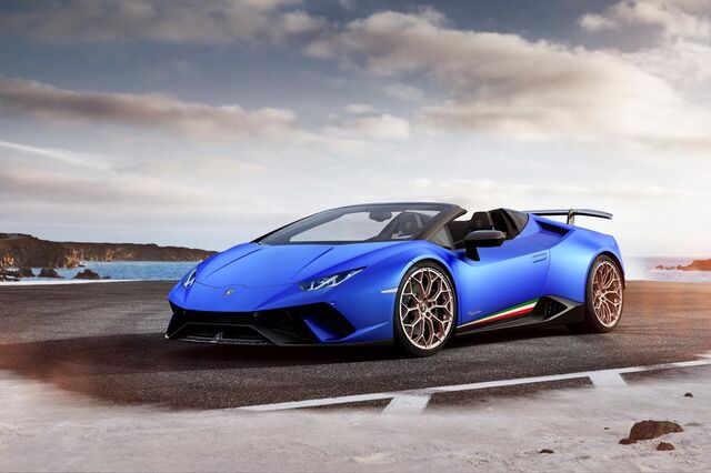 Lamborghini lança Huracán Performante Spyder