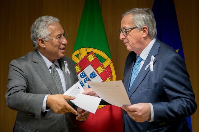 Juncker agradece a Costa 'apoio e solidariedade' em mensagem de felicitações