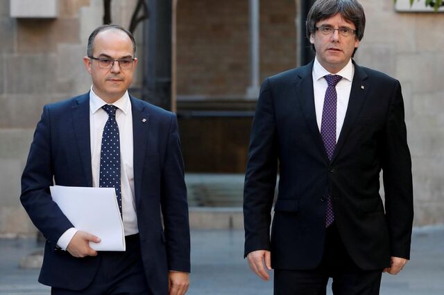 Supremo Tribunal processa Puigdemont, Junqueras e Turull por rebelião