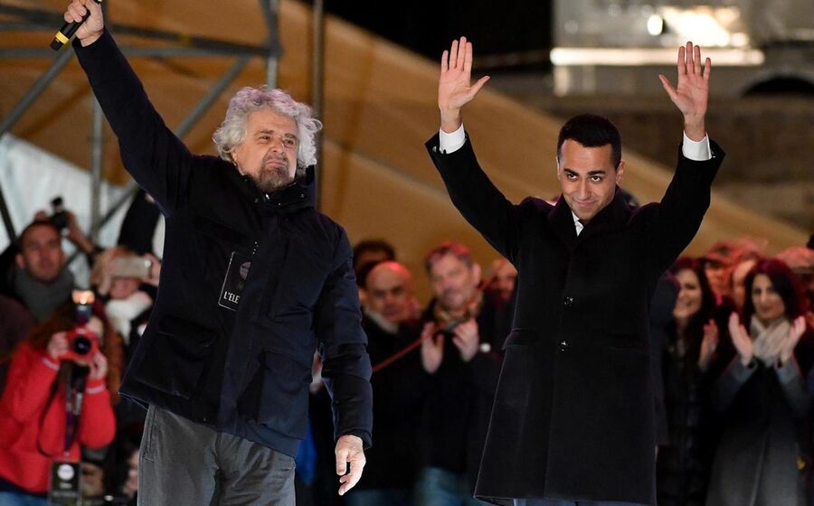 Luigi Di Maio, Beppe Grillo 