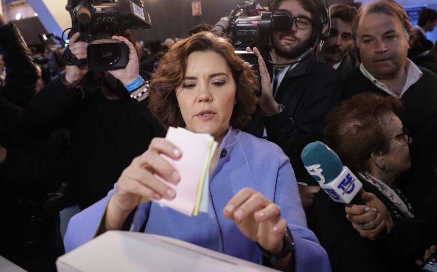 Assunção Cristas no congresso do CDS-PP