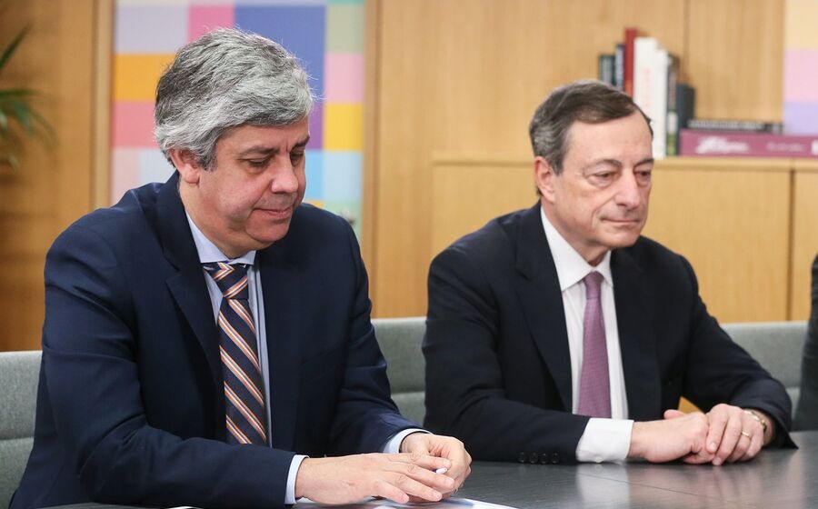 mario centeno draghi eurogrupo