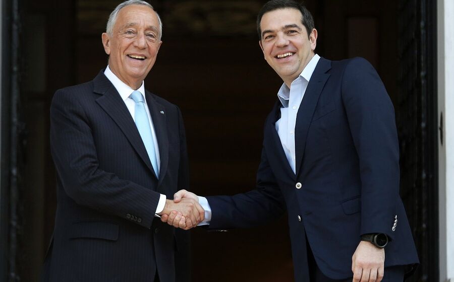 Marcelo Rebelo de Sousa Alexis Tsipras