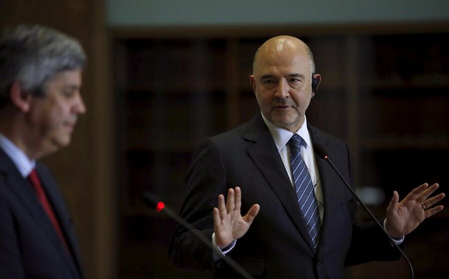 Mário Centeno Pierre Moscovici 