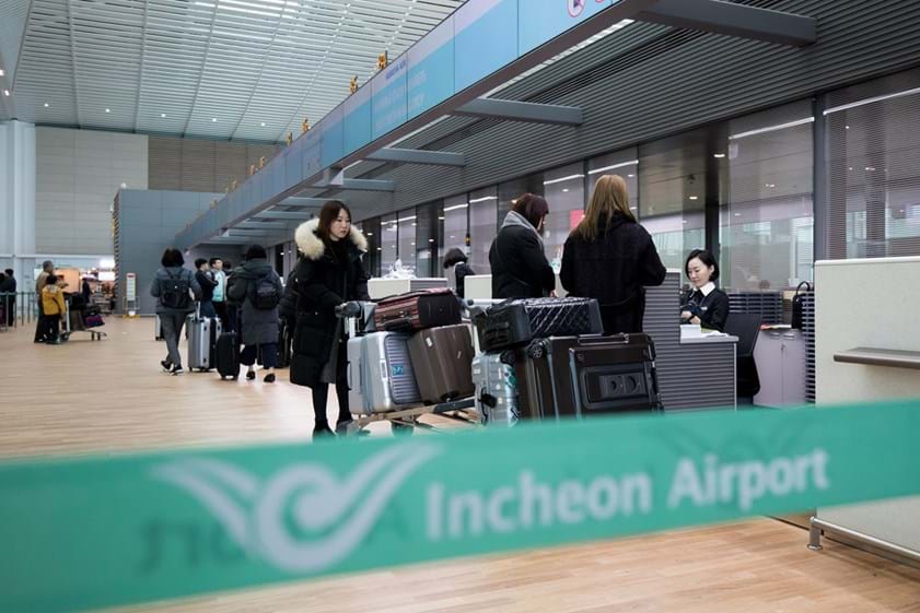 2º Aeroporto Internacional de Incheon – Seul, Coreia do Sul 