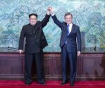 Kim Jong-un Moon Jae-in Coreia do Norte Coreia do Sul