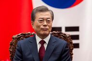 Kim Jong Un Moon Jae-in