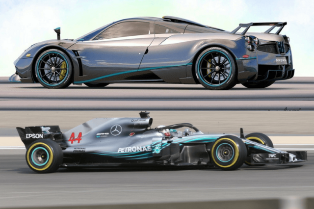 Último Pagani Huayra Coupé é inspirado em Lewis Hamilton