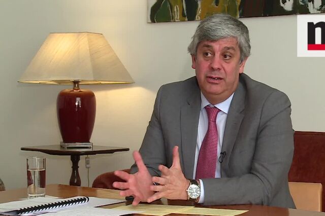 Centeno fala sobre a sua popularidade nas sondagens