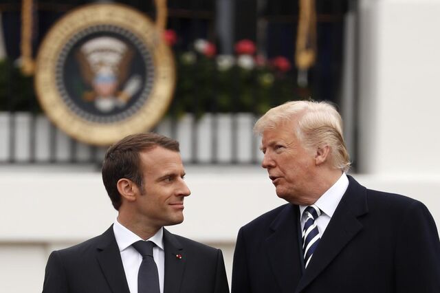 Macron aproxima-se de Trump e defende novo acordo com o Irão