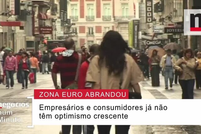 Zona Euro está a abrandar mas ainda não há motivo para alarme
